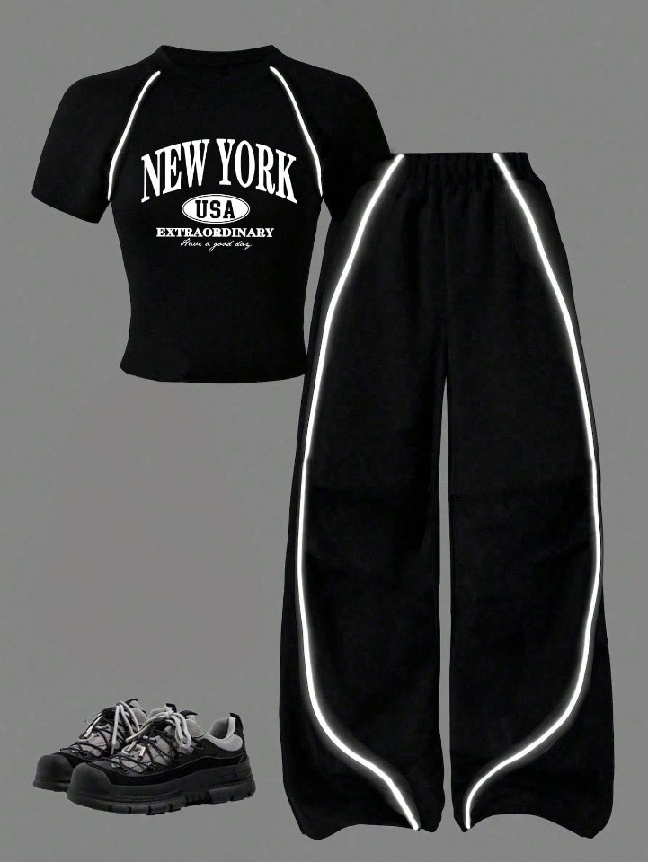 پیجامە دگەل تی شێرتی - Pajamas with t-shirt
