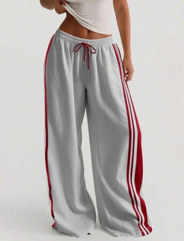 پانتۆلێ وەرزشیێ بەرینWide Leg Track Pants